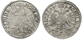 Altdeutsche Münzen und Medaillen, Friedberg, Reichsburg, Hans Eitel Diede zum Fürstenstein, 1671-1685
Gulden zu 60 Kreuzern 1676 AL, Friedberg. vorzü...