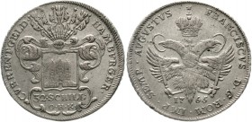 Altdeutsche Münzen und Medaillen, Hamburg-Stadt
32 Schilling 1765 OHK. sehr schön, justiert