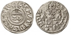 Altdeutsche Münzen und Medaillen, Lippe, Grafschaft, Simon VII., 1613-1627
Groschen 1615. vorzüglich