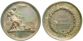 Altdeutsche Münzen und Medaillen, Lippe, Grafschaft, Friedrich Wilhelm Leopold, 1789-1802
Prämienmedaille im Talergewicht 1790. Für Flachsbau. 28,95 ...