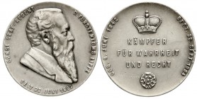 Altdeutsche Münzen und Medaillen, Lippe, Grafschaft, Ernst, Regent, 1897-1904
Silbermedaille 1904 a.s. Tod. 28 mm; 12,70 g.
sehr schön/vorzüglich, R...