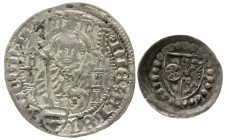 Altdeutsche Münzen und Medaillen, Mainz-Erzbistum, Dietrich II. von Isenburg zum ersten Mal, 1459-1462
2 Stück: Weißpfennig und einseitiger Pfennig o...