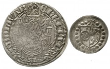 Altdeutsche Münzen und Medaillen, Mainz-Erzbistum, Adolf II. von Nassau, 1461-1475
2 Stück: Weißpfennig o.J. (ab 1464). Titel "Archiepiscopus" und ei...