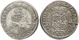 Altdeutsche Münzen und Medaillen, Mainz-Erzbistum, Anselm Franz von Ingelheim, 1679-1695
XV Kreuzer 1690 AD (= Andreas Ditmar). 5,12 g.
sehr schön, ...