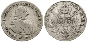 Altdeutsche Münzen und Medaillen, Mainz-Erzbistum, Emmerich Joseph von Breitbach-Bürresheim, 1763-1774
20 Kreuzer 1768 FB (= Fritsch und Brahm). 6,42...