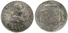 Altdeutsche Münzen und Medaillen, Mainz-Erzbistum, Friedrich Karl Joseph von Erthal, 1774-1802
Konventionstaler 1794 IFS (= Johann Friedrich Stieler)...