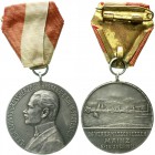 Altdeutsche Münzen und Medaillen, Mainz-Stadt
Tragb. Silbermedaille 1913 v. Rückert, a.d. 26. Verbandsschießen. Brb. Ernst Ludwig v. Hessen l./ Hafen...
