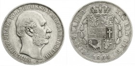 Altdeutsche Münzen und Medaillen, Mecklenburg-Schwerin, Friedrich Franz II., 1842-1883
Vereinstaler 1864 A. sehr schön
