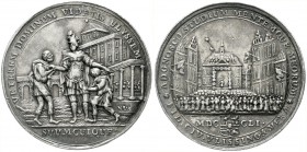 Altdeutsche Münzen und Medaillen, Nassau-Oranien, Wilhelm Carl Heinrich Friso 1747-1751
Silbermedaille 1751 von Swinderen. Ernennung Wilhelms IV. zum...