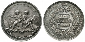 Altdeutsche Münzen und Medaillen, Neuss, Stadt
Silber-Prämienmedaille 1906 (grav.) v. A. Schwerdt a.d. Provinz-Ausstellung d. Rhein. Bauernvereins Cö...