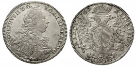 Altdeutsche Münzen und Medaillen, Nürnberg-Stadt
Konventionstaler 1765, OEXLEIN.F. unter Brustbild. Brustbild n.r./Doppelkopfadler. 27,97 g.
sehr sc...