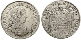 Altdeutsche Münzen und Medaillen, Pommern-unter schwedischer Besetzung, Karl XI., 1660-1697
1/3 Taler 1673 Stettin. sehr schön