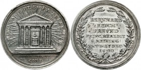 Altdeutsche Münzen und Medaillen, Sachsen-Meiningen, Georg I., 1782-1803
Silbermedaille 1800, unsign., a.d. Geburt s. Sohnes Prinz Bernhard Erich Fre...