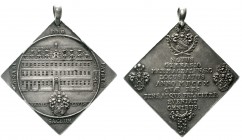Altdeutsche Münzen und Medaillen, Schlesien-Breslau, Stadt
Silberklippe 1710 v. Kittel, a.d. Neubau des Maria-Magdalenen-Gymnasiums, mit schönem alte...