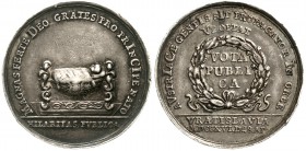 Altdeutsche Münzen und Medaillen, Schlesien-Breslau, Stadt
Silbermedaille 1716 a.d. Taufe des Erzherzogs Leopold. 28,7 mm; 8,1 g.
fast sehr schön, k...