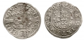 Altdeutsche Münzen und Medaillen, Württemberg, Friedrich I., 1593-1608
Gröschlein (mit Wertzahl 37 1/2) 1593. Rautenschild nicht tingiert.
sehr schö...
