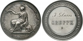 Medaillen, Ausstellungen, Österreich, Franz Joseph I., 1848-1916
Silber-Prämienmedaille 1872 v. Tautenhayn an J. Glaser, Gruppe II. 2. Allgem. Österr...
