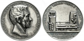 Medaillen, Bergbau, allgemein
Schweden: Silbermedaille 1896 v. Lea Ahlborn, a. G. Ekmann, Metallurgist. Kopf r./Maschine. 31 mm, 14,7 g.
sehr schön/...