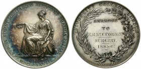 Medaillen, Medicina in Nummis, Medizinische Akademien
Silber-Preismedaille 1885/86 (graviert). University College, London, 2. Preis f. Leistungen in ...