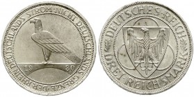 Weimarer Republik, Gedenkmünzen, 3 Reichsmark Rheinstrom
1930 A. fast Stempelglanz, Prachtexemplar