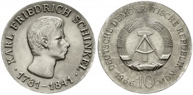 Gedenkmünzen der DDR
10 Mark 1966, Schinkel.
vorzüglich/Stempelglanz