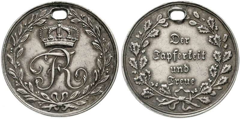 Orden und Ehrenzeichen, Deutschland, Deutsche Länder, bis 1918
Württemberg: Sil...