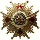Orden und Ehrenzeichen, Spanien, Alfonso XIII., 1886-1931
Orden der Heiligen Isabella der Katholischen. Bruststern zum Großkreuz. Ausführung mit Mono...