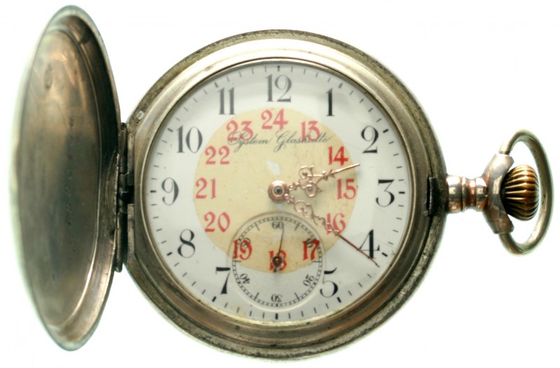 Varia, Uhren, Taschenuhren
Herren-Savonette um 1900. Silber 800. Hersteller F.S...
