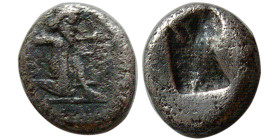 ACHAEMENID EMPIRE. temp. Dareios I to Xerxes I. AR 1/4 Siglos. Rare.