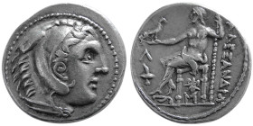 KINGS of MACEDON. Alexander III. Posthumus issue. AR Tetradrachm. Rare.