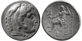 KINGS of MACEDON. Alexander III. Posthumus issue. AR Tetradrachm. Rare.