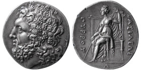 BRUTTIUM, Lokroi Epizephyrioi. AR Tetradrachm. Very Rare.