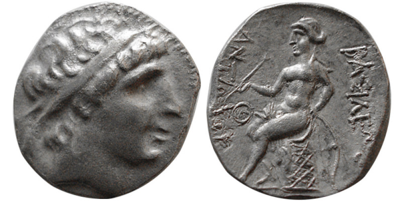 SELEUKID KIGDOM, Antiochos I. 280-261 BC. AR Drachm (3.85 gm; 16 mm). Seleukeia ...
