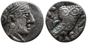 ARABIA, Southern: Saba'. AR hemidrachm. Imitating Athens.