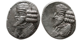 KINGS of PERSIS. Pakor II, 1st Century AD. AR Drachm