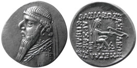 KINGS of PARTHIA. Mithradates II. 121-91 BC. AR Drachm.