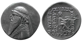 KINGS of PARTHIA. Mithradates II. 121-91 BC. AR Drachm