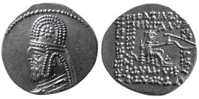 KINGS of PARTHIA. Mithradates III. 87-80 BC. AR Drachm