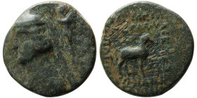 KINGS of PARTHIA, Orodes II. 57-38 BC. Æ. Victory Type.