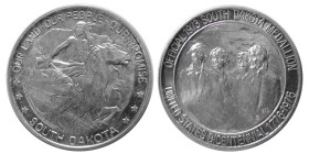 UNITED STATES, Official 1973 South Dakota, Silver Medallion