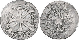 Austria. Sigismund (1439-1490). AR Kreuzer, Hall mint. AR. 0.96 g. 18.50 mm. XF.