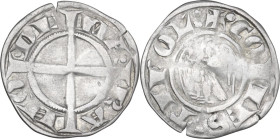 Italy. Mainardo II (1258-1272). AR Grosso Tirolino, Meran mint. CNI 1/59; MIR (Triv., Istria, Dalm. ed Alb.) 173. AR. 1.42 g. 20.00 mm. VF.