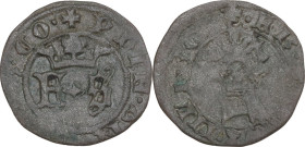 Italy. Francesco Sforza (1450-1466). Trillina, Milano mint. MIR (Milano) 187; CNI 101-106. MI. 0.93 g. 16.00 mm. About VF/Good F.