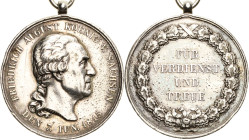 Orden deutscher Länder Sachsen
Silberne Medaille des Zivilverdienstorden Verliehen 1849-1876. Silber. Mit Signatur F. Ulbricht. 35 mm, 21,93 g. Ohne ...