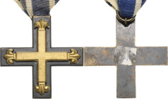 Orden der Weimarer Republik
Baltenkreuz 1919-1933. Ausführung an Nadel. Buntmetall vergoldet, grau getönt. 47 x 47 mm, 25,43 g OEK 3306 Hüsken 21.01 ...