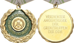 Orden der Deutschen Demokratischen Republik Staatliche Auszeichnungen
Verdienter Angehöriger der Grenztruppen der DDR Verliehen 1977-1989. Buntmetall...