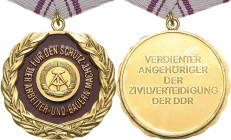Orden der Deutschen Demokratischen Republik Staatliche Auszeichnungen
Verdienter Angehöriger der Zivilverteidigung der DDR Verliehen 1977-1989. An pe...