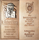 Orden der Deutschen Demokratischen Republik Ministerium für Staatssicherheit
Ehrenplakette Dr. Richard Sorge "Für hervorragende Erfolge im Kampf gege...