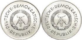 Proben und Abschläge
 Probe o.J. (1967). Prägeprobe zur Ehrenmedaille Dr. Theodor Neubauer. Beidseitig: Staatswappen der DDR. Rand glatt. 30,04 mm, 1...