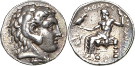 Makedonien Könige von Makedonien
Alexander III. der Große 336-323 v. Chr Tetradrachme 323/317 v. Chr Kilikien, Tarsos Herakleskopf mit Löwenfell nach...